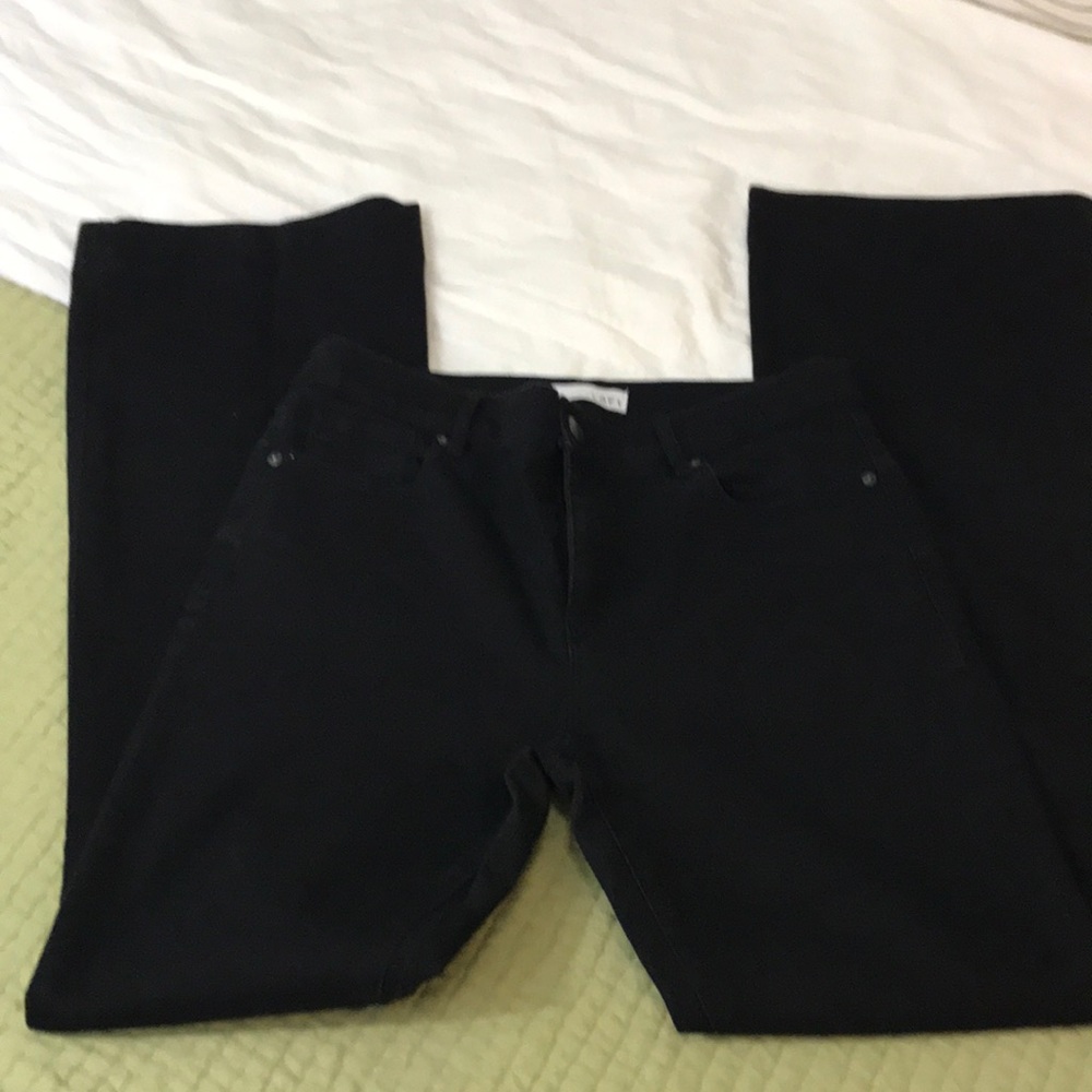 Loft Black Flare Jeans Size 8